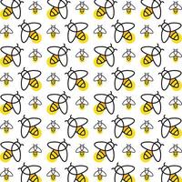 Firefly uncommon trendy multicolor repeating pattern illustration background design vector