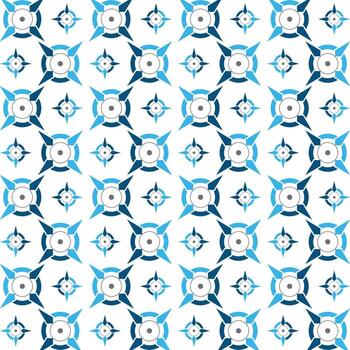 Compass crafty trendy multicolor repeating pattern illustration background design vector