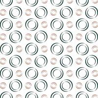 Circle crafty trendy multicolor repeating pattern illustration background design vector