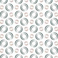 Circle crafty trendy multicolor repeating pattern illustration background design vector