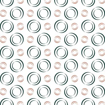 Circle crafty trendy multicolor repeating pattern illustration background design