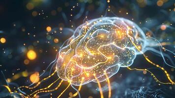 An illustration of how tDCS targets specific neural pathways for enhanced cognitive function. video