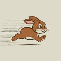 Cute cartoon rabbits. Funny furry gray hares, Easter bunnies standing, sitting, running, jumping, sleeping. Set of flat cartoon illustrations isolated on white background vector