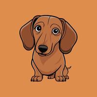 Dog Breed in Different Poses vector