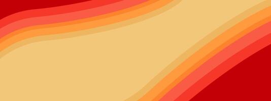 Bright multi-colored background with orange and pink stripes. Cheerful banner for wallpapers, posters, website design. vector