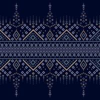 A seamless pattern border abstract design. Geometric traditional ethnic pattern Ikat Indian clothes pattern design for , Modern Indian textile vector