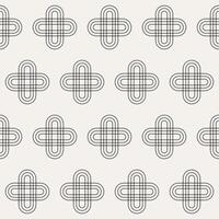 Seamless Graphic Monochrome Vintage Fabric Textile Wallpaper Wratting Paper Swatch Template Pattern Background Design Decoration Artwork Print vector