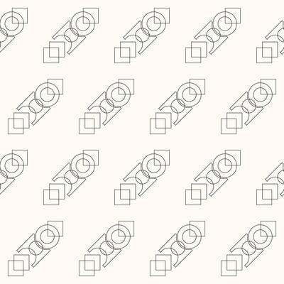 Seamless Graphic Monochrome Vintage Fabric Textile Wallpaper Wratting Paper Swatch Template Pattern Background Design Decoration Artwork Print