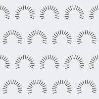 Seamless Graphic Monochrome Vintage Fabric Textile Wallpaper Wrapping Paper Swatch Template Pattern Background Design Decoration Artwork Print vector