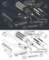 Home Tool Kit vector