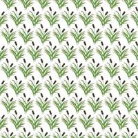 Swamp reeds, simple grass. Seamless pattern. illustration. vector