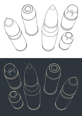 Bullets of various calibers