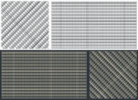 Skyscraper windows close up vector