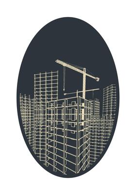 Construction industry illustration
