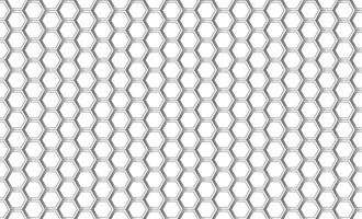 Hexagonal metal grid pattern seamless. background vector