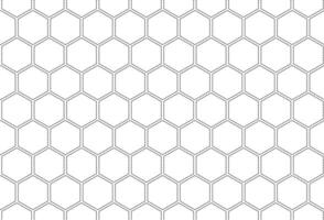 Abstract seamless hexagon pattern with dashed. geometric pattern vector