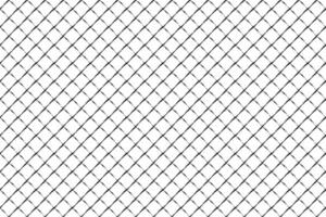 hand drawn Fence grid isolated on white background vector