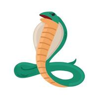 cobra icono clipart avatar logotipo aislado ilustración vector