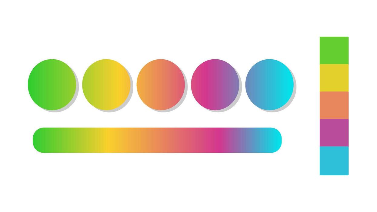 Gradient Bar Vector Art, Icons, and Graphics for Free Download