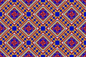 geometric ethnic pattern. Can be used in fabric design for clothing, textile, wrapping, background, wallpaper, carpet, embroidery style vector