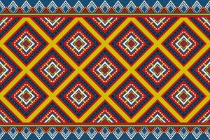 geometric ethnic pattern. Can be used in fabric design for clothing, textile, wrapping, background, wallpaper, carpet, embroidery style vector