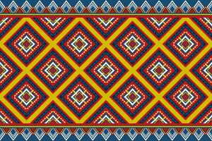 geometric ethnic pattern. Can be used in fabric design for clothing, textile, wrapping, background, wallpaper, carpet, embroidery style vector