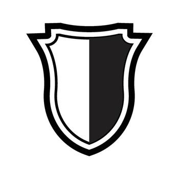 sencillo proteger icono vector