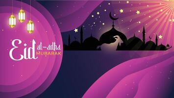 Eid-al-adha Free Background vector