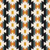 Colorful aztec geometric pattern. Colorful geometric stripes seamless pattern aztec southwestern style. Ethnic geometric pattern use for fabric, textile, home decoration elements, upholstery. vector