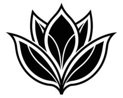 Lotus flower design vector