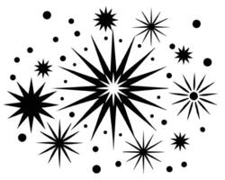 Fireworks White Background images vector