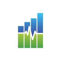 legumbres diagrama gráfico inversión negocio icono diseño modelo vector