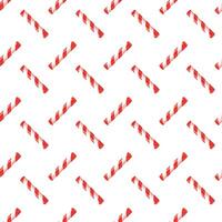 seamless pattern with striped candy sticks vector