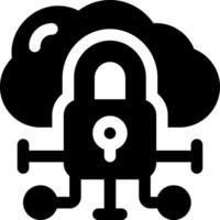 esta icono o logo artificial inteligencia y nube datos icono o otro dónde todo relacionado a tecnología y otros o diseño solicitud software vector