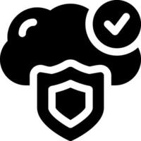 esta icono o logo artificial inteligencia y nube datos icono o otro dónde todo relacionado a tecnología y otros o diseño solicitud software vector