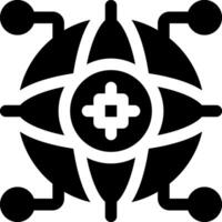 this icon or logo artificial intelligence and cloud data icon or other where everything related to technology and others or design application software vector