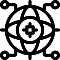 this icon or logo artificial intelligence and cloud data icon or other where everything related to technology and others or design application software vector