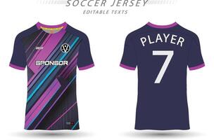 Best soccer jersey template sport t shirt design vector