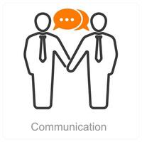 Communication and connect icon concept vector