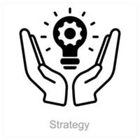 Strategy and planning icon concept vector