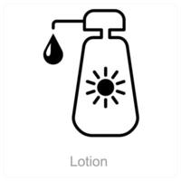 Lotion and cream icon concept vector