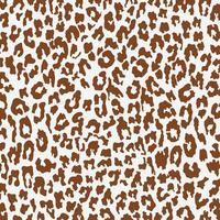 Abstract animal skin leopard, cheetah, Jaguar pattern design. Brown and white print pattern camouflage background. vector