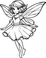 Sprite Fairy Illustration. vector