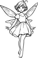 Sprite Fairy Illustration. vector