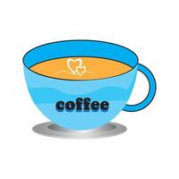 3d realista café taza aislado blanco tazas de café con cuchara, parte superior y lado vista, plano estilo. decorativo diseño para cafetería, carteles, pancartas, vector