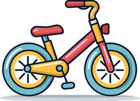 Bicycle Pump Graphic Art of Bike Commuting vector