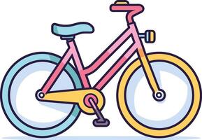 Bike Frame Geometry Vectorized Cycling Team Logo vector
