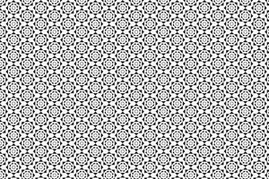 Black and white creative pattern background design vector