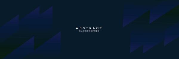 Dark blue, black abstract technological modern geometric banner background. dark navy blue gradient web header, promotional banner design for corporate, business, party, seminar, festive background vector