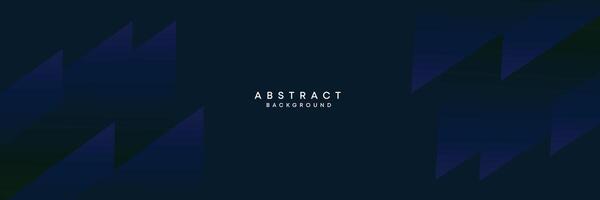 Dark blue, black abstract technological modern geometric banner background. dark navy blue gradient web header, promotional banner design for corporate, business, party, seminar, festive background vector